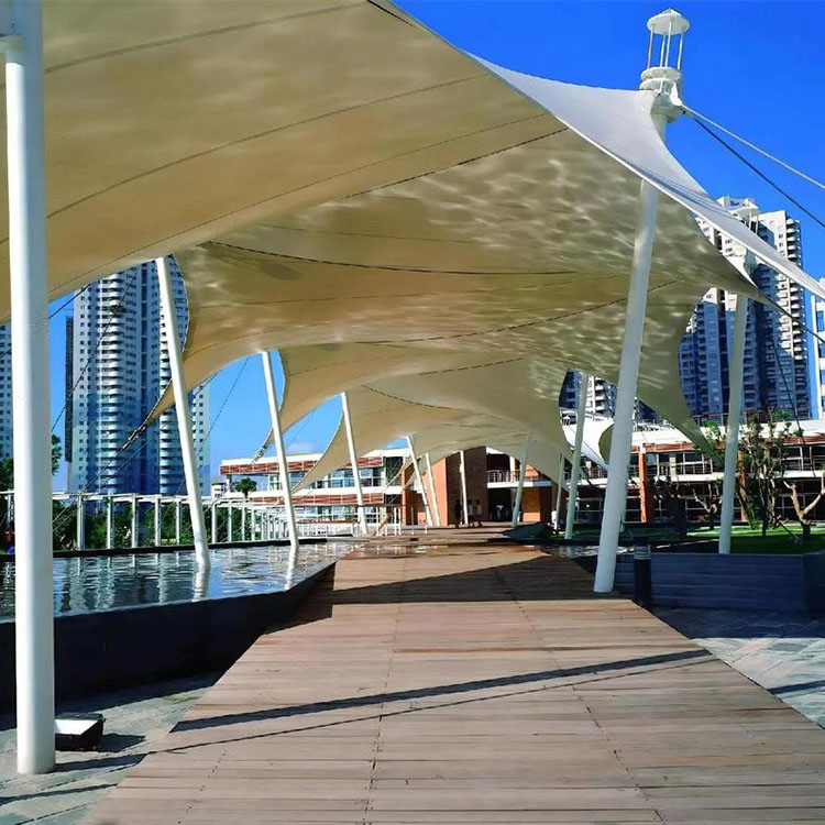 永和县膜结构景观棚