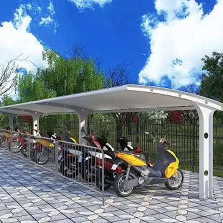 永和县膜结构电动车棚